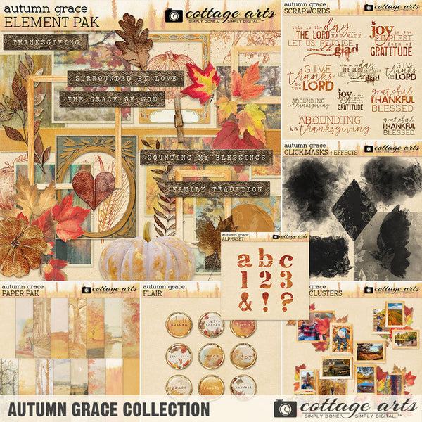 Autumn Grace Frame Clusters