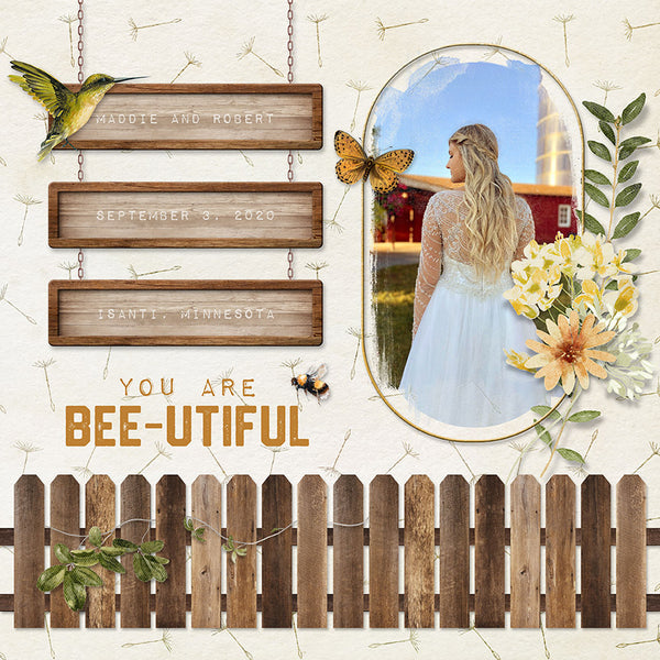 The Bee's Knees Scrap.Words