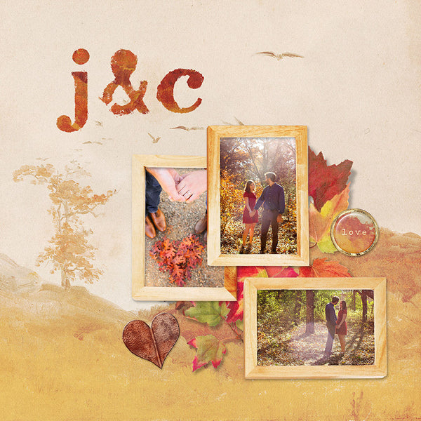 Autumn Grace Frame Clusters