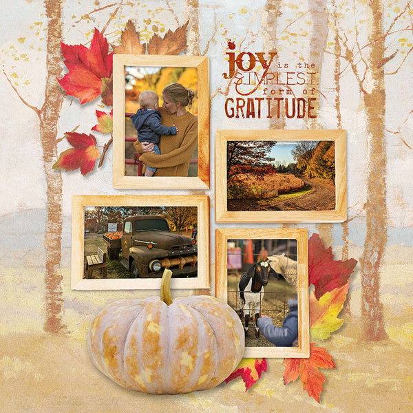 Autumn Grace Frame Clusters