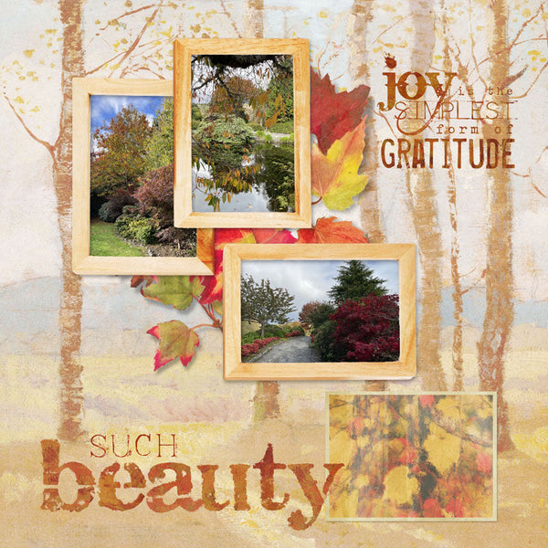 Autumn Grace AlphaSet