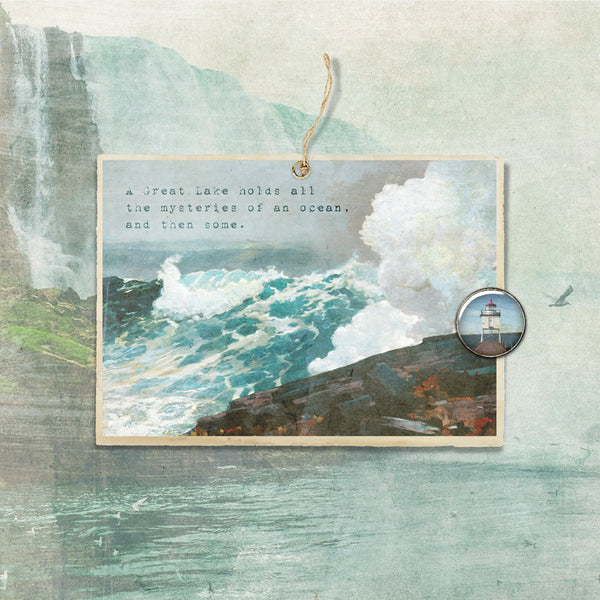 Great Lakes Art Journal Cards