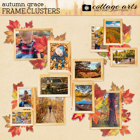 Autumn Grace Frame Clusters
