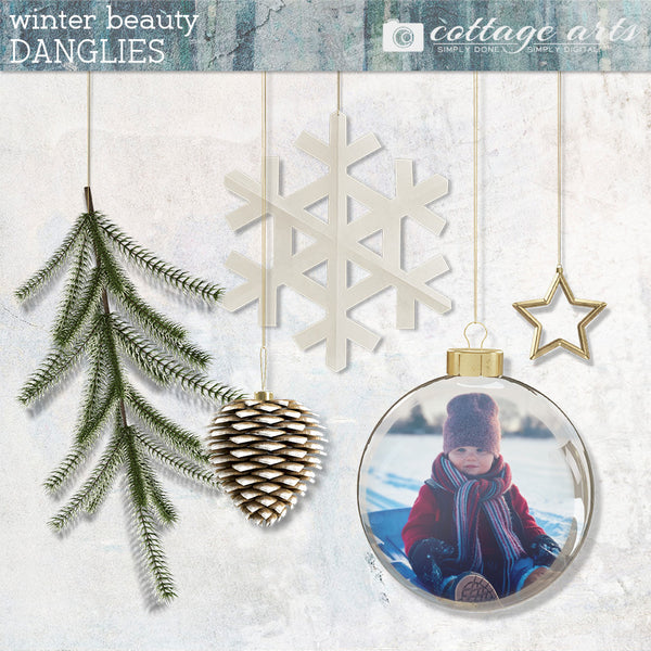 Winter Beauty Danglies