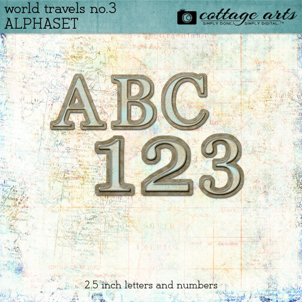 World Travels 3 AlphaSet