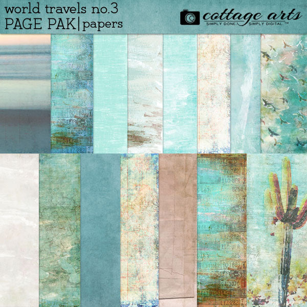 World Travels 3 Page Pak