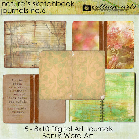 Nature's Sketchbook - Journals 6