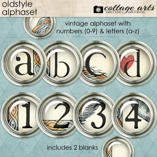 Oldstyle AlphaSet