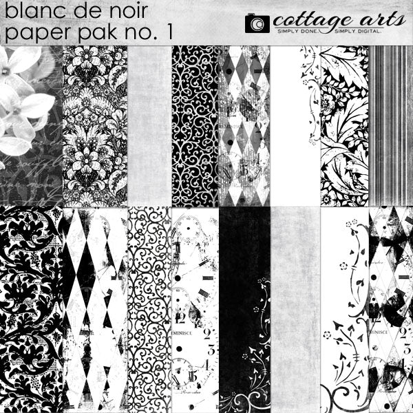 Blanc De Noir 1 Paper Pak