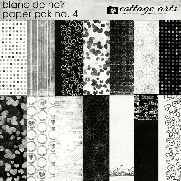 Blanc de Noir 4 Paper Pak