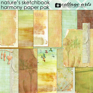 Nature's Sketchbook - Papers 2 - Harmony