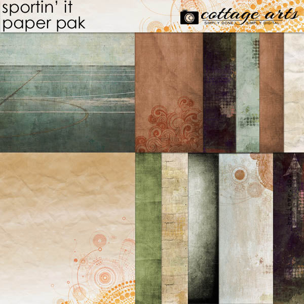 Sportin' it Paper Pak