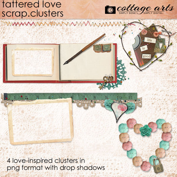 Tattered Love Page Pak