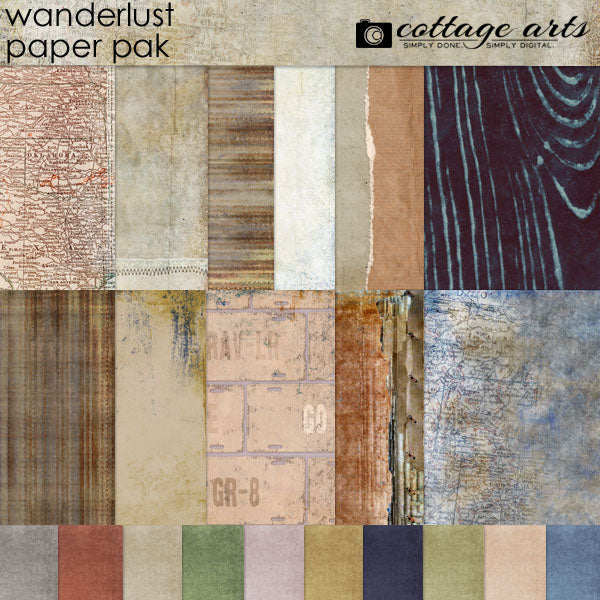 Wanderlust Paper Pak