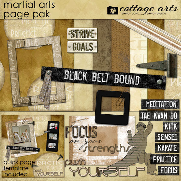 Martial Arts Page Pak