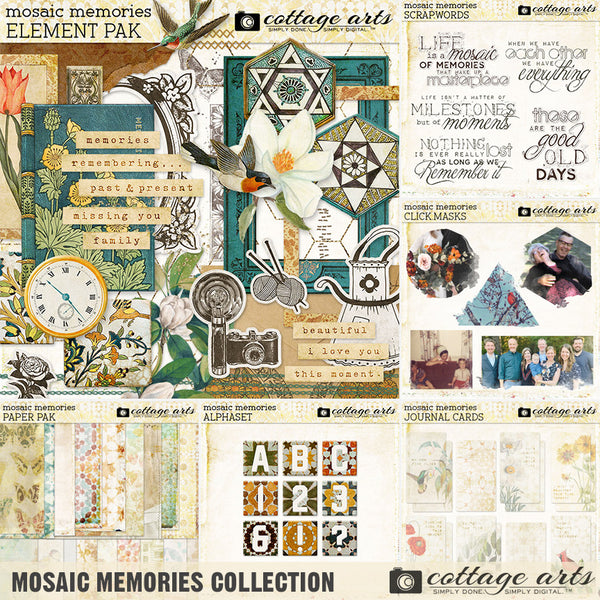 Mosaic Memories Scrap.Words