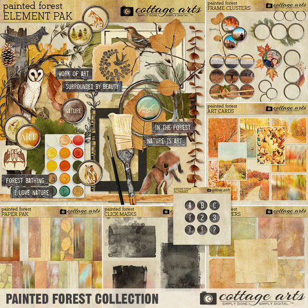 Painted Forest Paper Pak