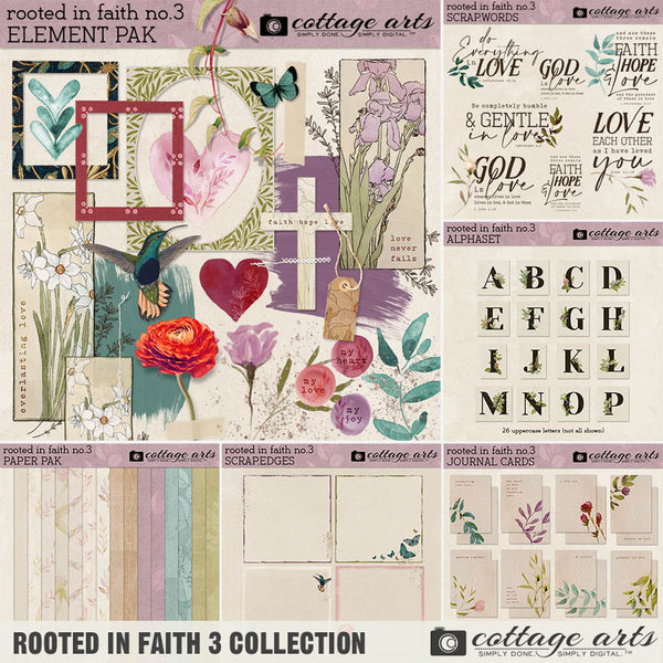 Rooted In Faith 3 Journal Cards