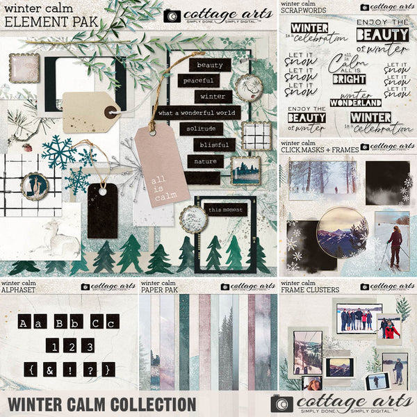 Winter Calm AlphaSet