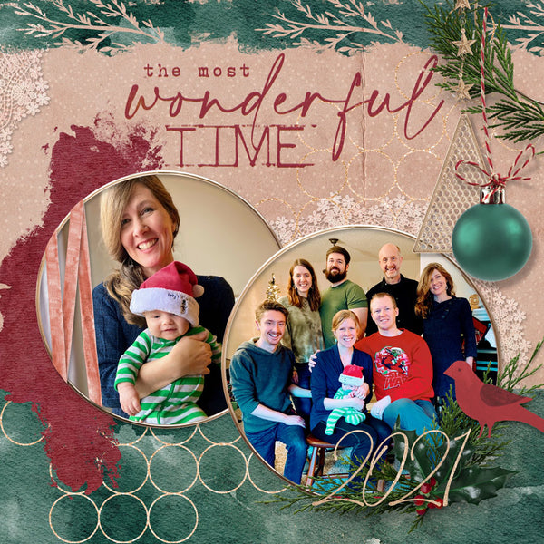 Christmas Wonder Scrap.Words