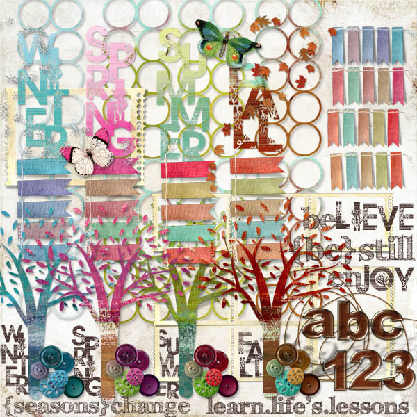 Art Journal - Symphony of Seasons Page Pak