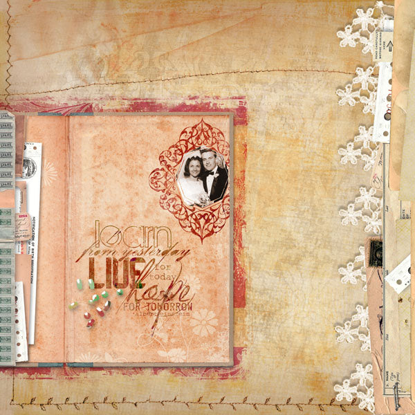 Faded Memories Border Bits