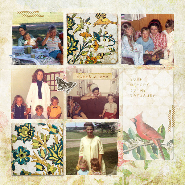 Mosaic Memories Journal Cards