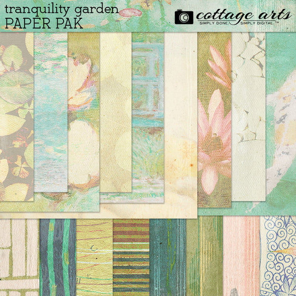 Tranquility Garden Paper Pak