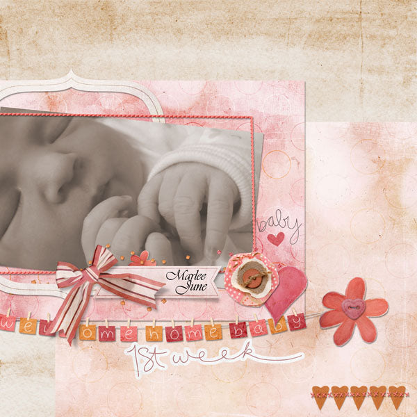 Baby Girl and Me Page Pak