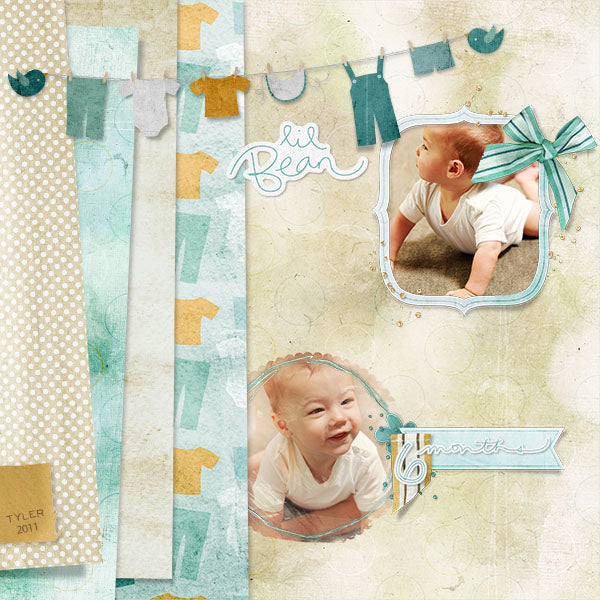 Baby Boy and Me Page Pak