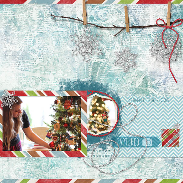 Winter Blessings Page Pak