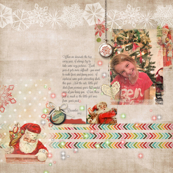 Cardinal Christmas Journalers Paper Pak