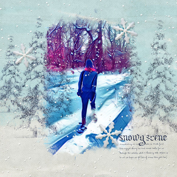 Winter White Page Pak