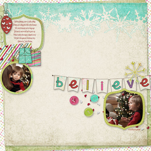 Christmas Wish Page Pak