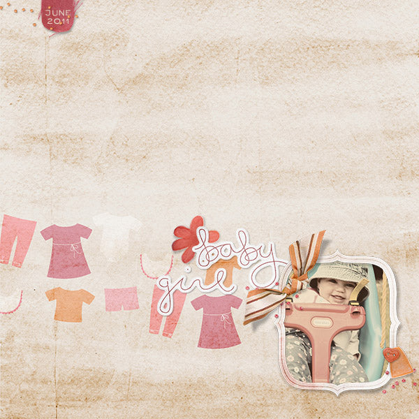 Baby Girl and Me Page Pak