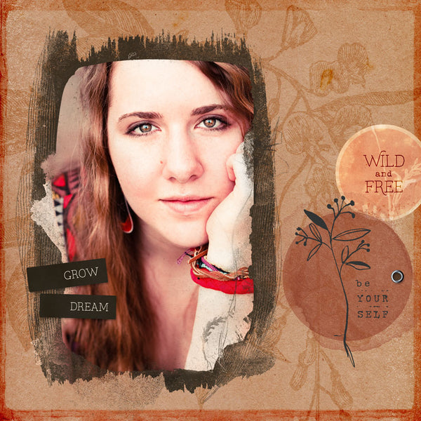 Boho Botanicals Click.Stamps
