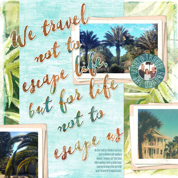World Travels 3 Page Pak