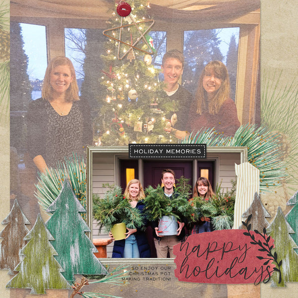 Winter Joy Frame Clusters