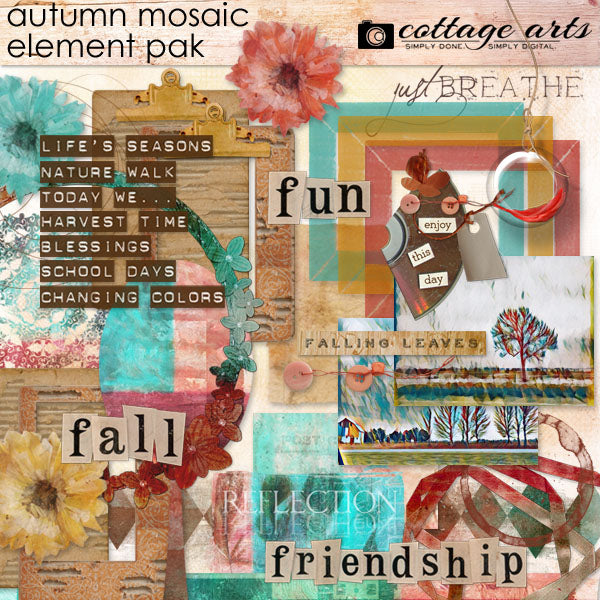 Autumn Mosaic Element Pak
