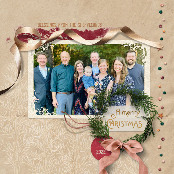 Christmas Wonder Frame Clusters
