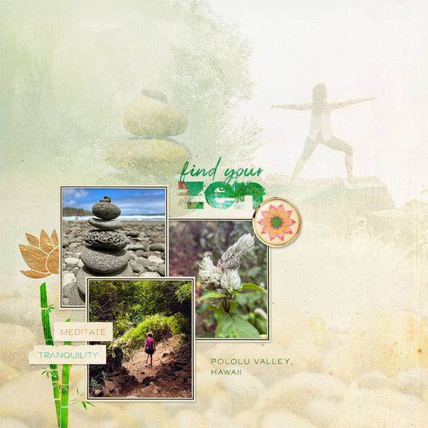 Tranquility Garden Paper Pak