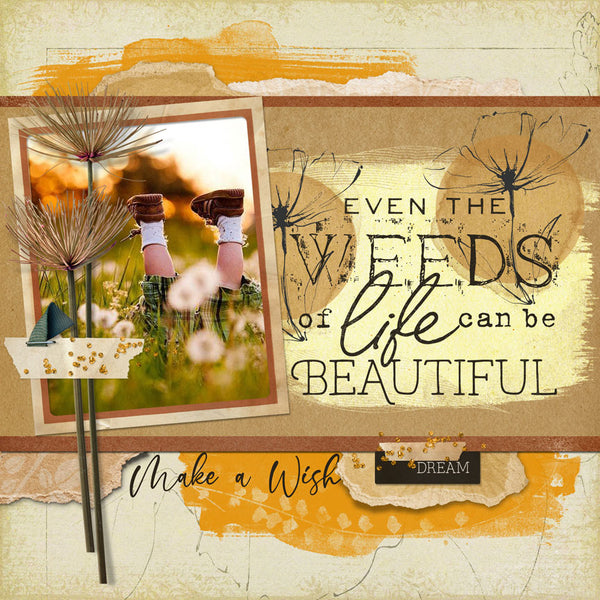 Boho Botanicals Scrap.Words