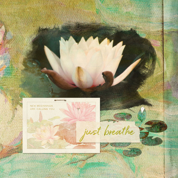 Tranquility Garden Journal Cards