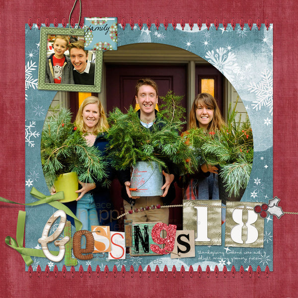 Shabby Christmas Element Pak