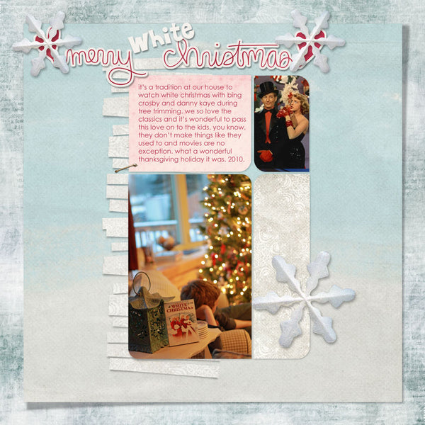 Winter White Page Pak