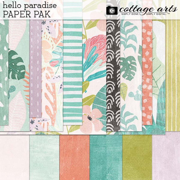 Hello Paradise Paper Pak