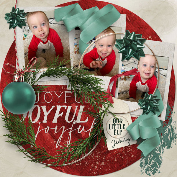 Christmas Wonder Scrap.Words