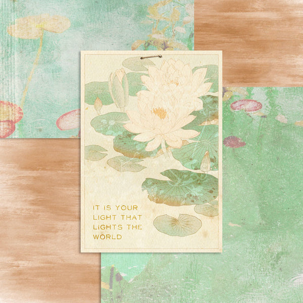 Tranquility Garden Journal Cards