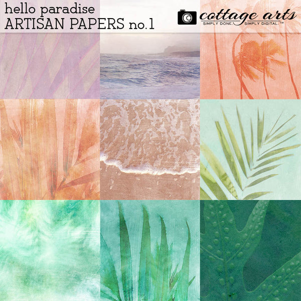Hello Paradise Artisan Papers 1
