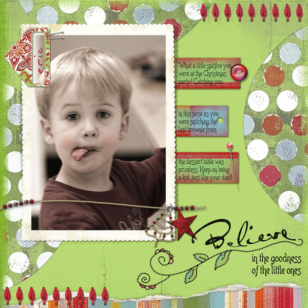 Shabby Christmas Paper Pak